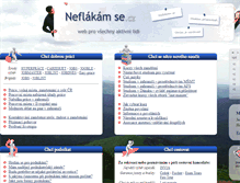 Tablet Screenshot of neflakamse.cz